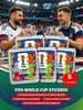 Box with Panini stickers for the FIFA 2026 World Cup