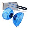Diavolo Chinese Sesame Bearing Juggling with Stick, Break-resistant for Beginners, Children, Adults (Blue)