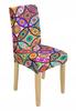 Stuhlbezug Mandala Bunte Muster Elastisch [21Cw]