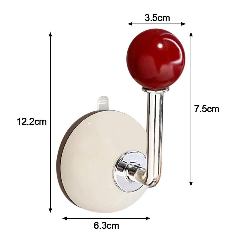 Punch-Free Hair Rings Hanger Wall Mount Hanging Headband Holder Scrunchie Organizer  Coat