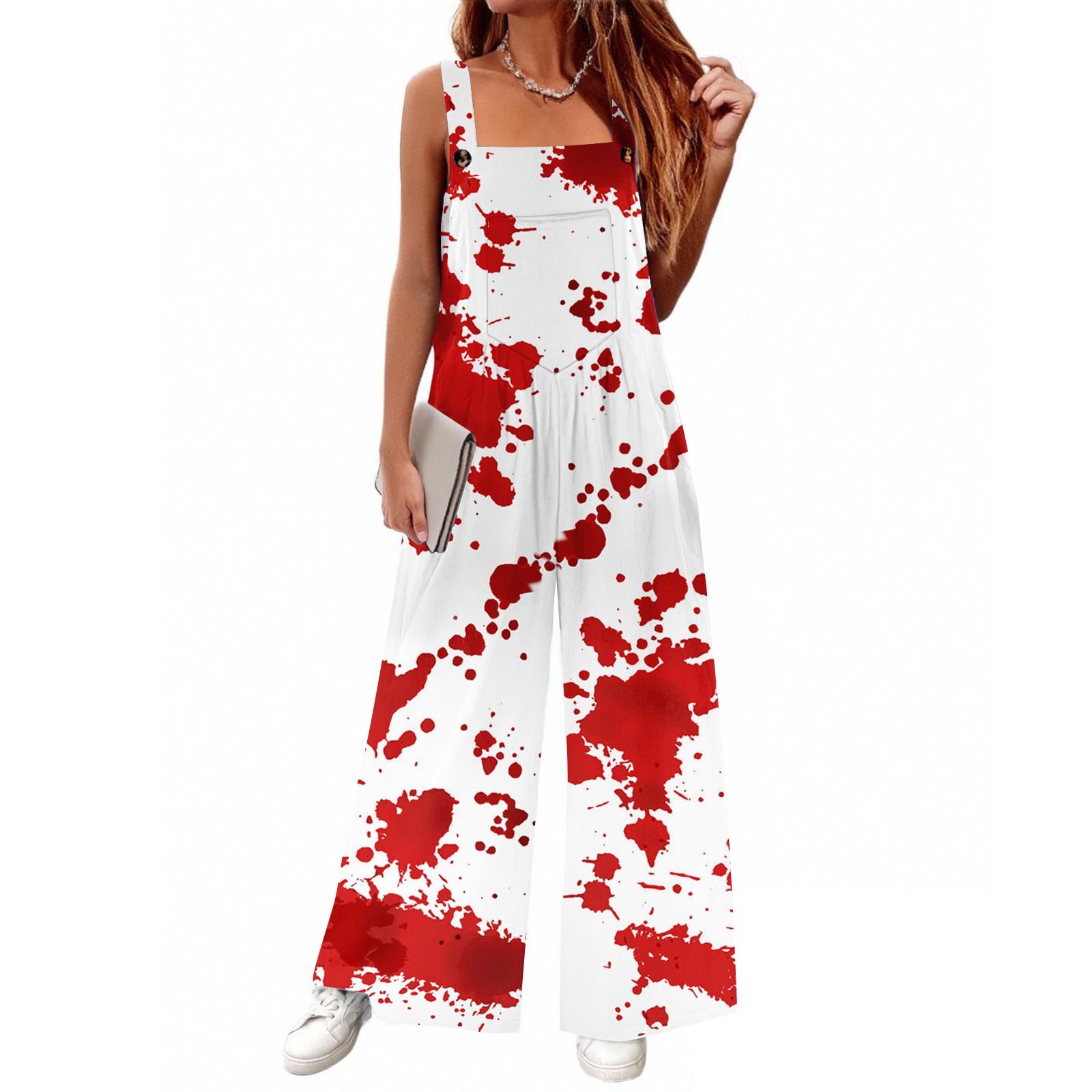 

Women s Casual Jumpsuit Sleeveless Love Print Cotton Jumpsuit XL