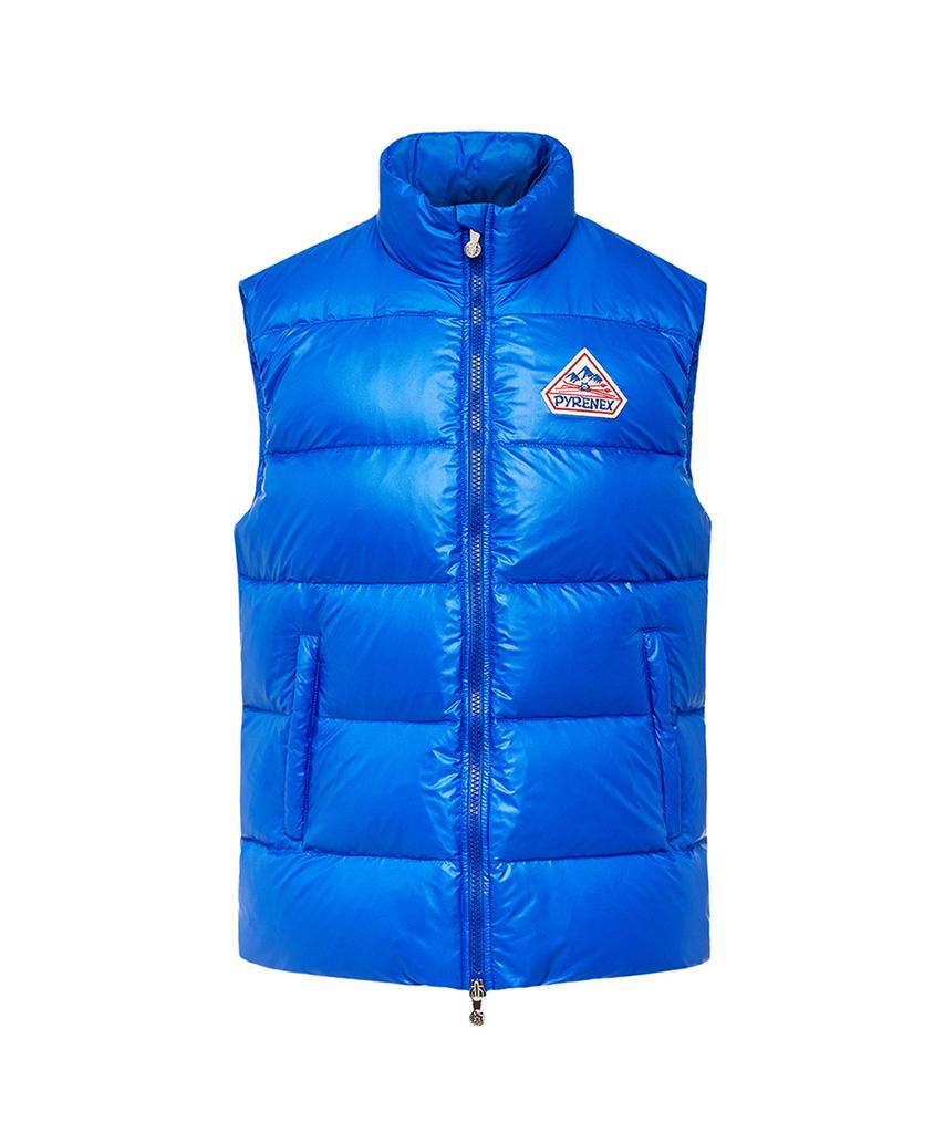 Pyrenex (24Fw) John Down Hooded Vest - Adriatic