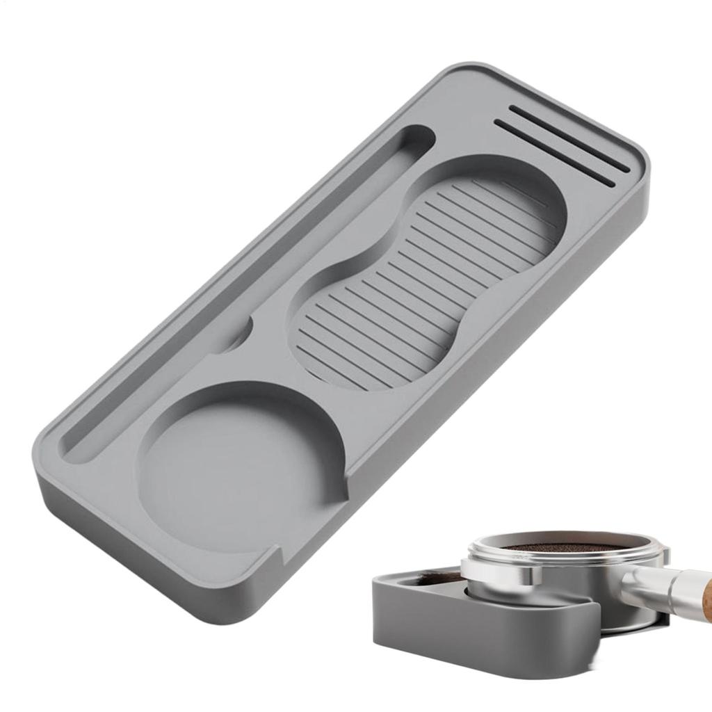 Silikon Tampermatte Rutschfeste Kaffeepulverunterlage Tamperstation Espressomaschine Tampermatte Kaffeemaschinenzubehör