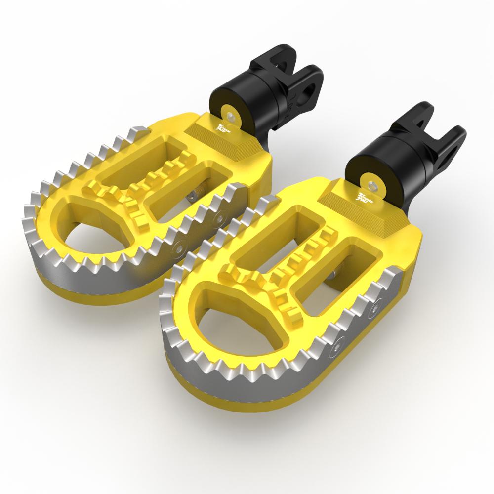 Motorcycle Adjustable Footrest Footpegs Pedals For Yamaha YZ250FX YZ450FX XTZ 700 TENERE/Rally Edition/Rally/Extreme/Explore