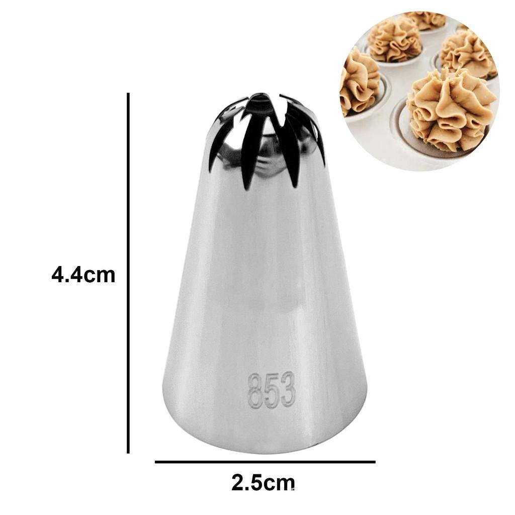 1M6 Stainless Steel Medium Cake & Cookie Decorating Tool