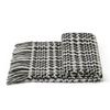 French Bed Cover Weaving Grid Bed Flag Hotel and Homestay Bed End Towel Living Room Sofa Background Decorative Blanket Multi Functional Bedding