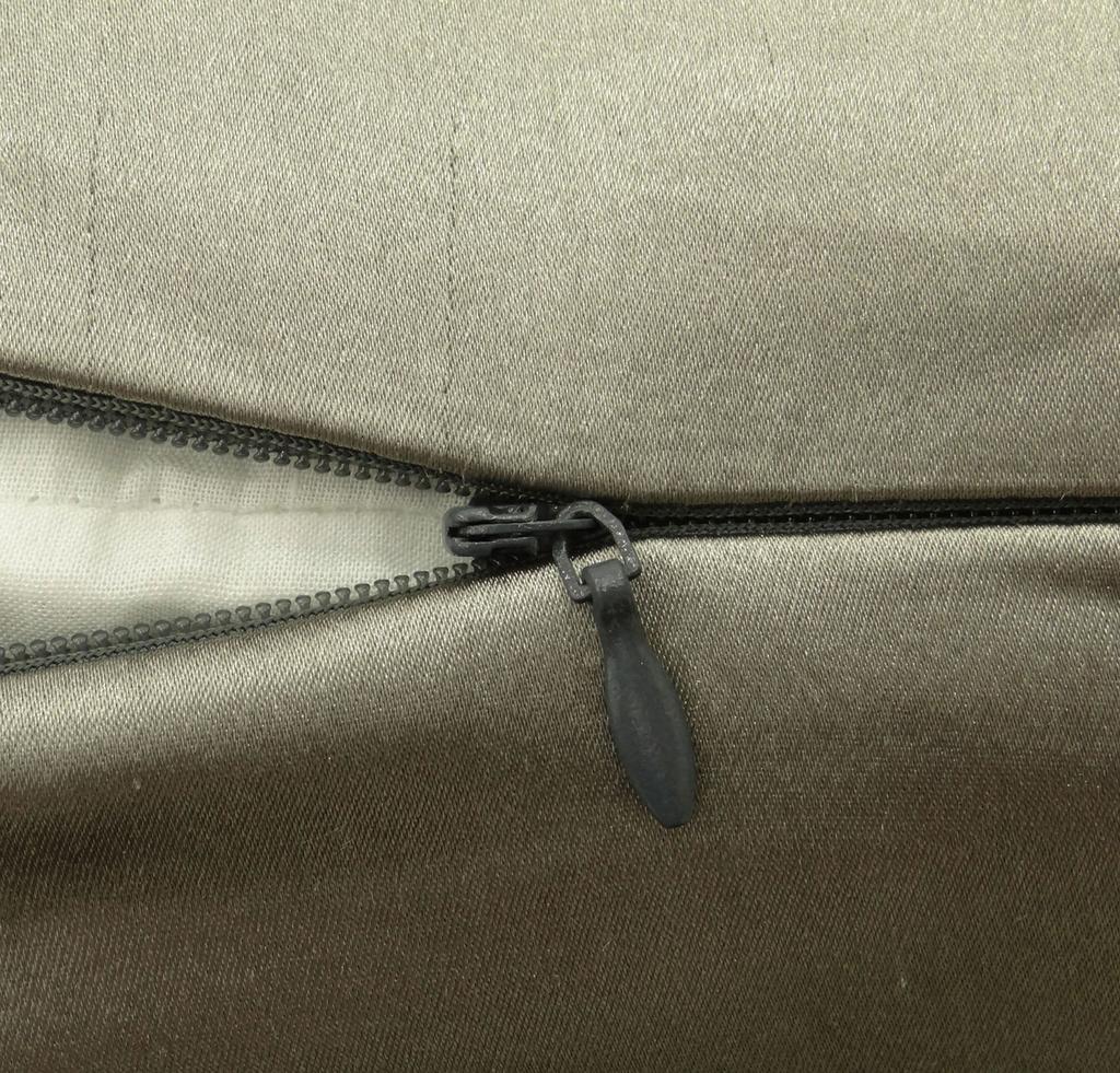 Home Decor Throw Pillow Sham Cushion Cover Solid Satin Silk Case - Choose