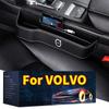 Car Seat Crevice Storage Box Seat Gap Slit Pocket Catcher Organizer For Volvo CX90 JG7