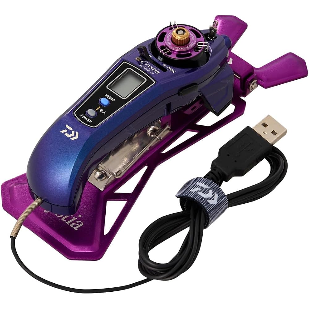 Daiwa Christia Wakasa Electric Fishing Reel Blue Purple Move 1000g