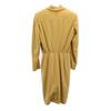 CELINE Made in France Long sleeve one piece 36 Yellow With belt loop Women Used
