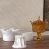 Silicone Craft Mold Vintage Crown Shape Suitable for Creating Candle Containers and Organizers Great for Handmade Gifts