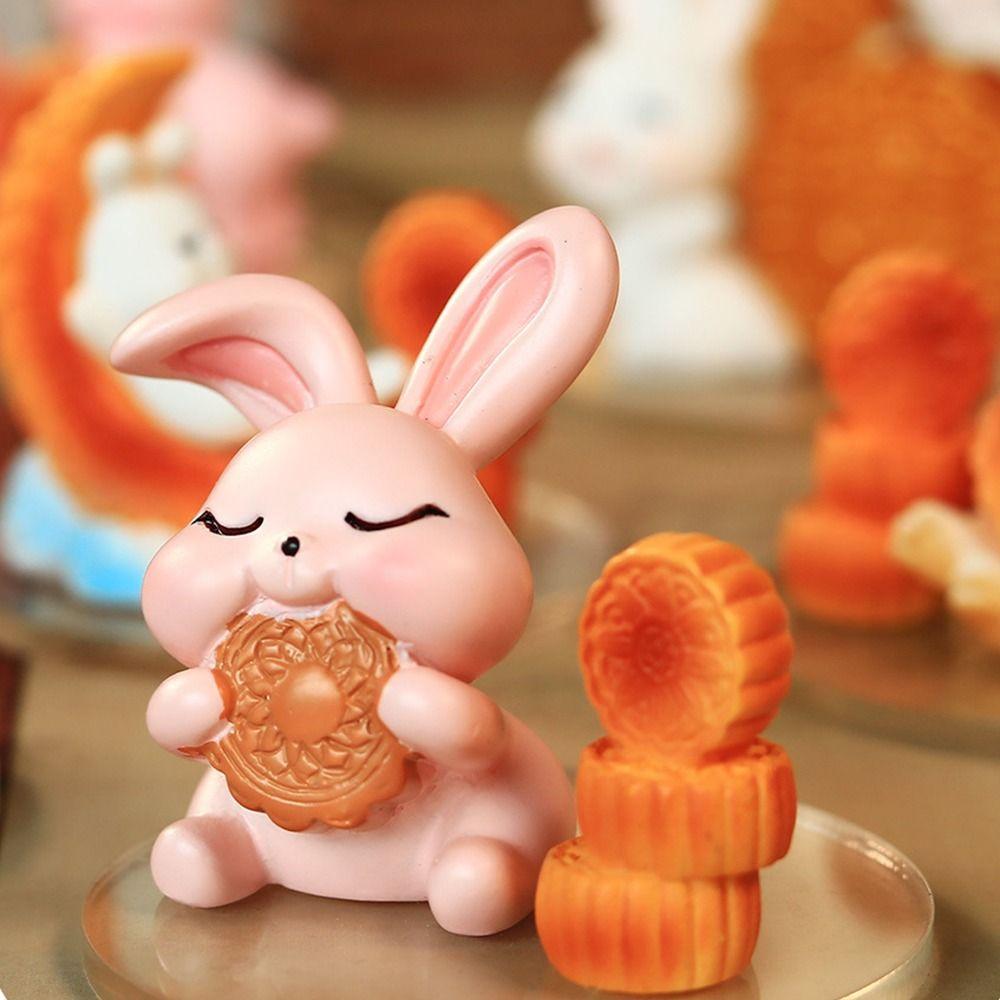 Creatieve Cartoon Konijn Beeldjes Prachtige Micro Landschap Decoratie Fee Tuinieren