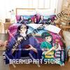 3D Printed The Apothecary Diaries Bedding Set for Boys Girls Duvet Cover Pillowcase Twin Queen King Full Single Double Sizes