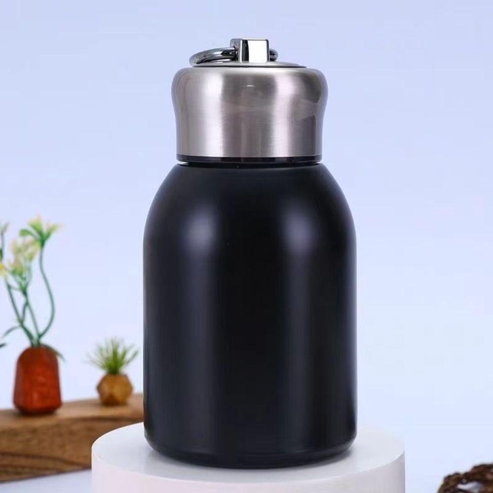 Stainless Steel Mini Vacuum Thermos Cup Simple Travel Water Bottle  Outdoor Sports