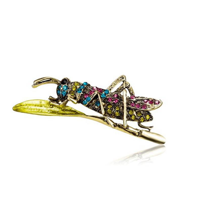 Vintage Luxury Enamel Elephant Brooches For Women Men Rhinestone Animal Dog Moon Star Brooch Pins Clothes Jewelry Accessories