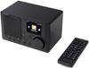 Renkforce RF-IR-MONO2 Radio Internet Table Radio Bluetooth, DLNA, (RF-7191140) Black