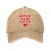 Wees Zoals Polen Polska Poolse Vlag Trucker Hoed Outfit Voor Unisex Baseballpetten Vintage Kleding Snapback Petten Verstelbaar