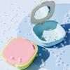 Travel Friendly Dental Appliance Storage Container for Clear Aligners and Retainers Leakproof ABS Materials