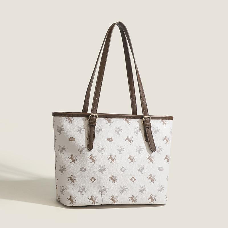 Large Capacity Women's Bag Spring/summer Chic Commuter Tote Bag Temperament Single Shoulder Underarm Bag