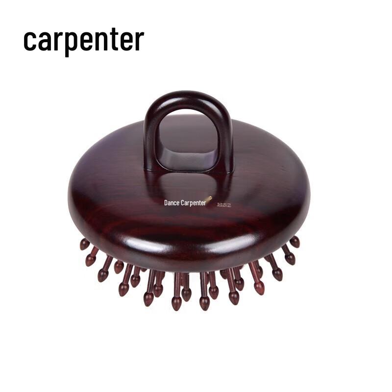 Tan Mujiang Natural Sandalwood Airbag Massage Comb