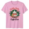 Holly Jolly Christmas Coffee Club Holiday Unisexs Unisexs Graphic Tee a