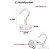 Strong NdFeB Magnetic Hook Refrigerator Sticker: No-Drill, Open, Round Magnet