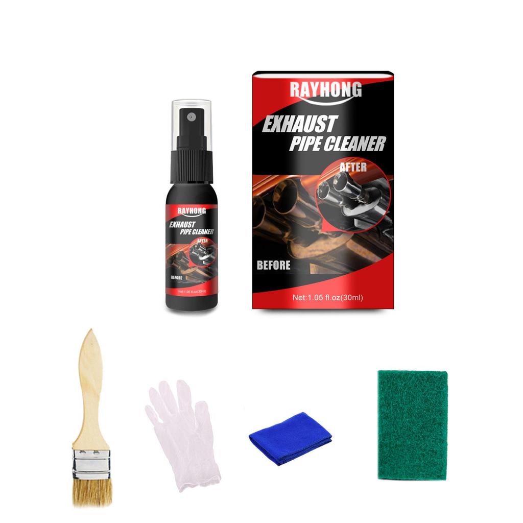 RAYHONG Car Exhaust Multifunctional Metal Rust Preventive Cleaner Tailpipe Equipment Maintenance
