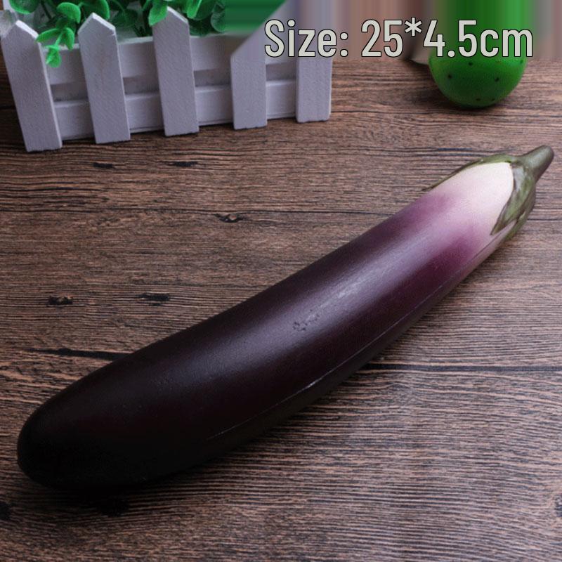 Vegetable and Fruit Model Set for Kitchen Decoration, Farmhouse Display, or Early Education Play