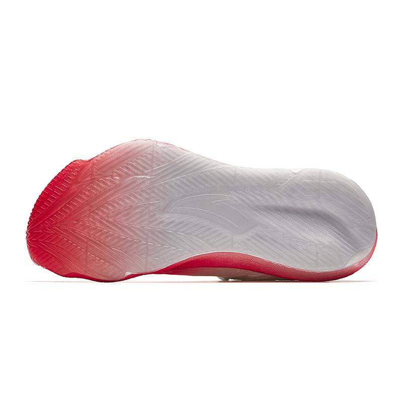 Anta Asphalt Dominator 2.0 Sports Comfortable Versatile Non-Slip Breathable Low-Top Long Distance Running Shoes Men Sneaker White Red 912535590-5