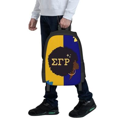 Sigma Gamma Rho 1922 SGR Student Backpack School Bag Hiking Travel Daypack for Men Women Fashion Bookbag Shoulder Bags