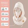 Winter Warm Hat with Mask and Neck Warmer 3-in-1 Windproof Balaclava for Men Women Masked Hat Cycling Cold Weather Protection