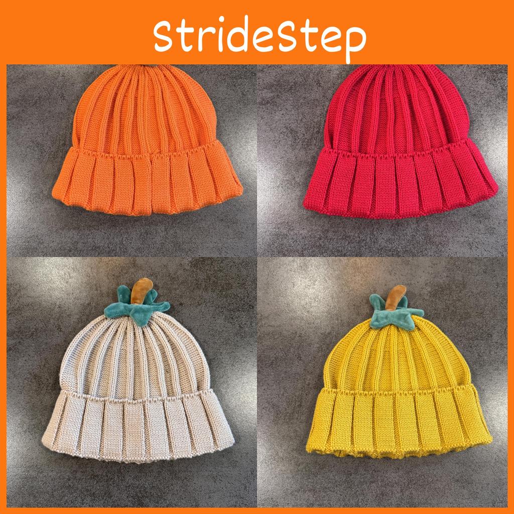 With Hat Knit Pumpkin Appearance Design For Autumn Winter Fashion Womens