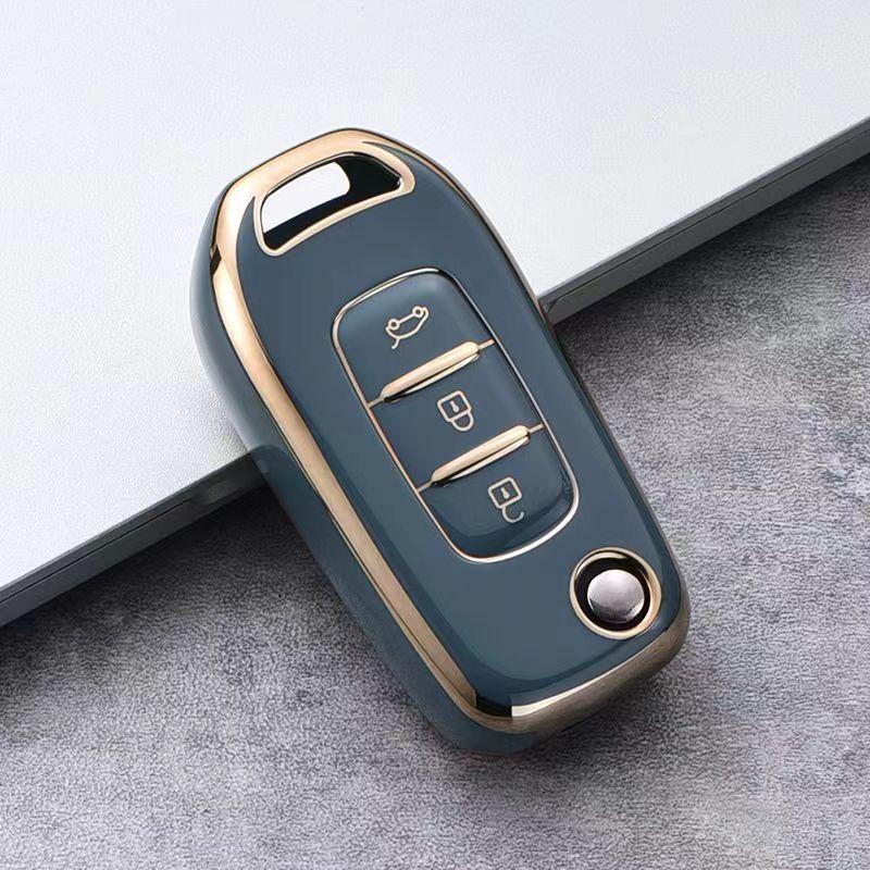 TPU Car Key Case Cover For Renault TWingo 3 Duster Captur Logan Laguna Scenic For Dacia Logan 2021 Key Cover Remote Shell