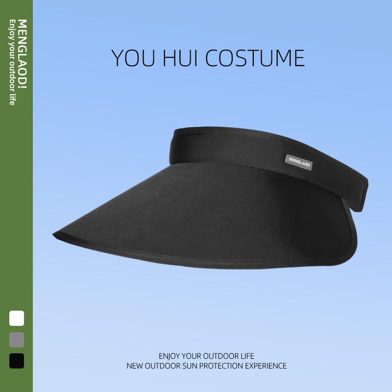 

Летняя шляпа с широкими полями из ледяного шелка с открытым верхом UPF50+ защита от УФ-лучей солнцезащитная шляпа женская для активного отдыха велоспорта спортивная солнцезащитная шляпа One Size (50-58cm)