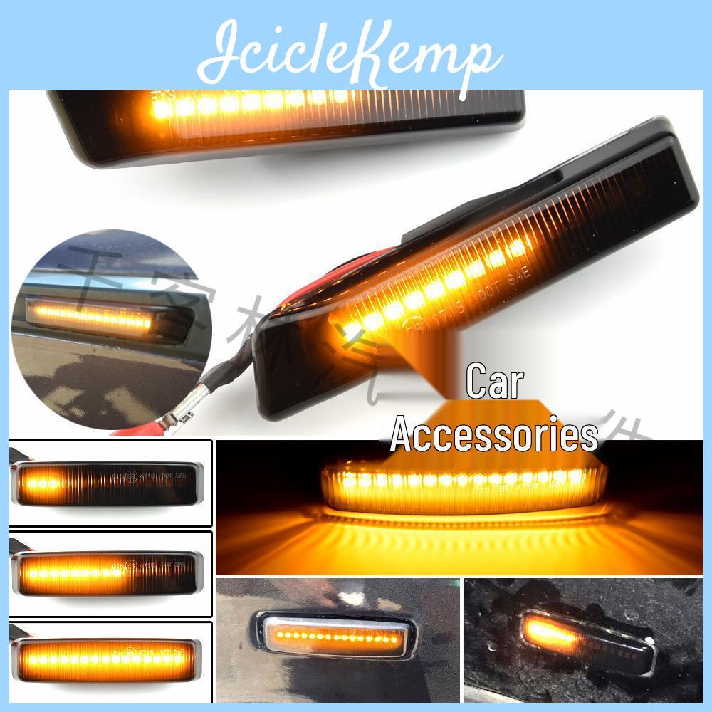 Side Turn Signal Amber Flowing Marker Light For Bmw 5 Series E39 M5 19982003