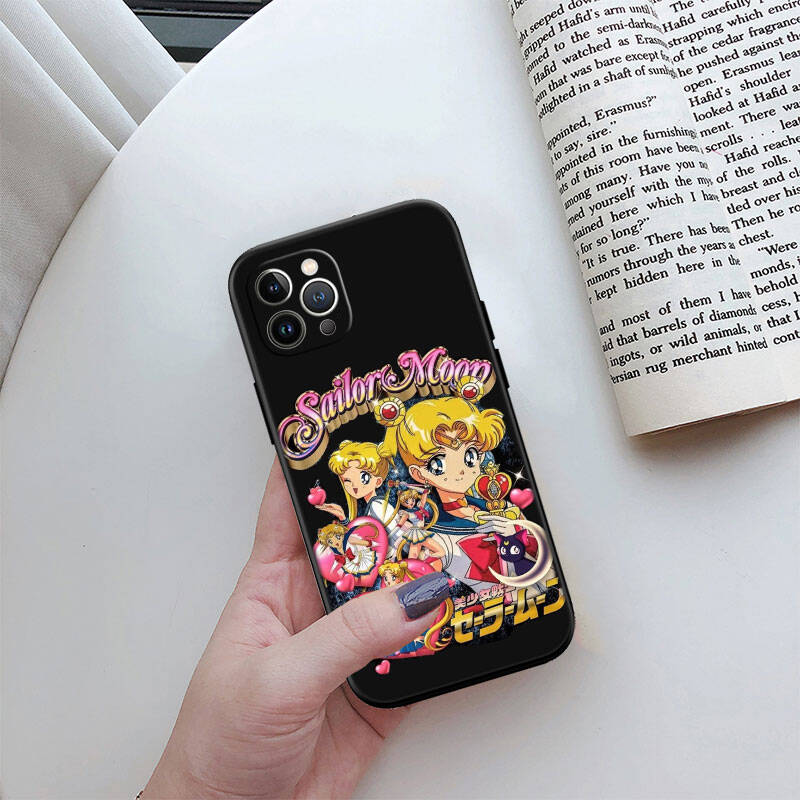 MH133 S-Sailor Moon Phone Shell for Samsung S20 S21 S22 S23 S24 FE Ultra Plus Lite S21S A55 A07 A17 F06 F16 M06 M16 M56 A36 A37 A57