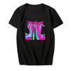 Combination Peripheral Harajuku Printed Fashion Men'S And Women'S T-Shirts Top Short Sleeves