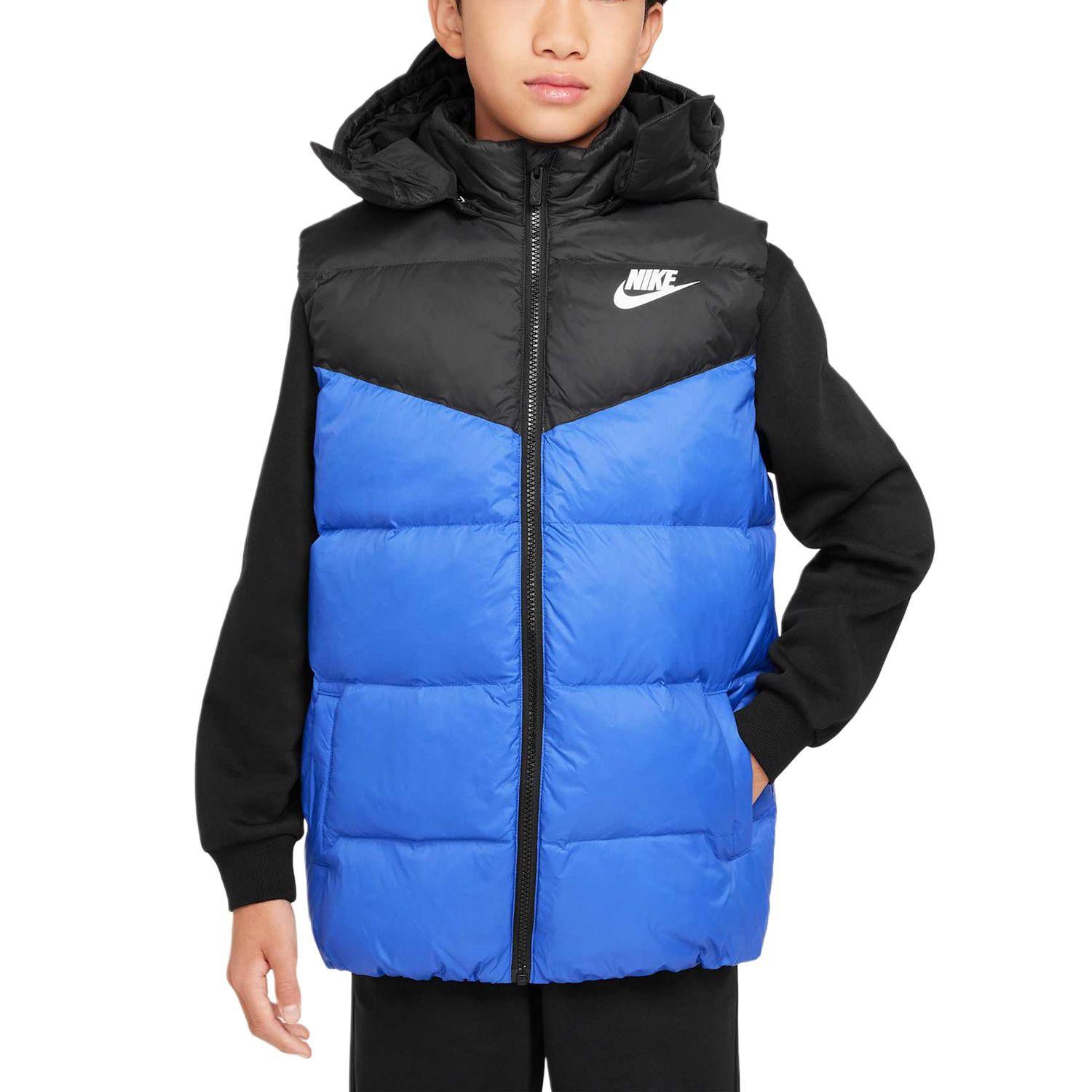 Nike Grade School Down Vests Hooded