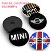4Pcs/set 56mm 60mm Car Wheel Center Hub Cap Rim Cover Stickers Replace Accessories For Mini Cooper Works One JCW R56 R53 F54 F55