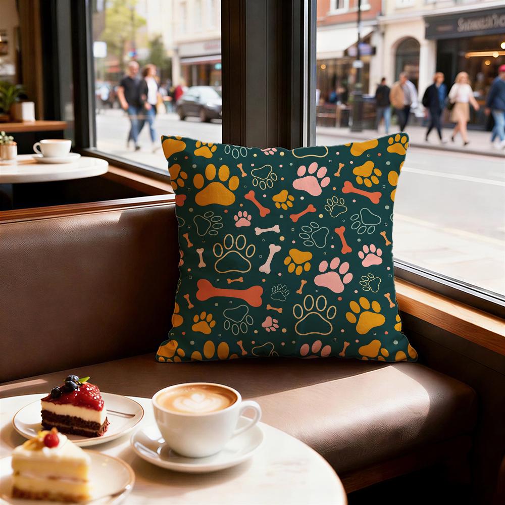 Cute Cartoon Texture Cushion Cover Set of  Decorative Short Plush Pillow Covers for Sofa Soft  Cushion Case x cm