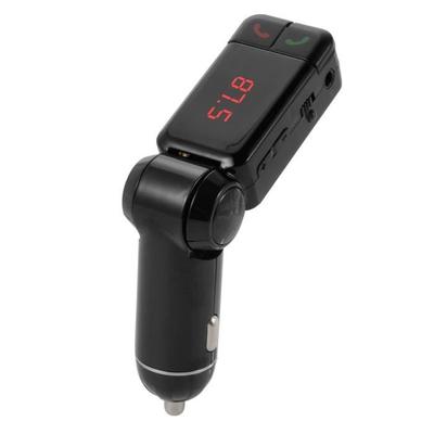 XCSOURCE FM Transmitter Bluetooth 2.0 Car Hands-free Kit Music Player + Dual USB Charger Cigarette Lighter Radio Receiver
