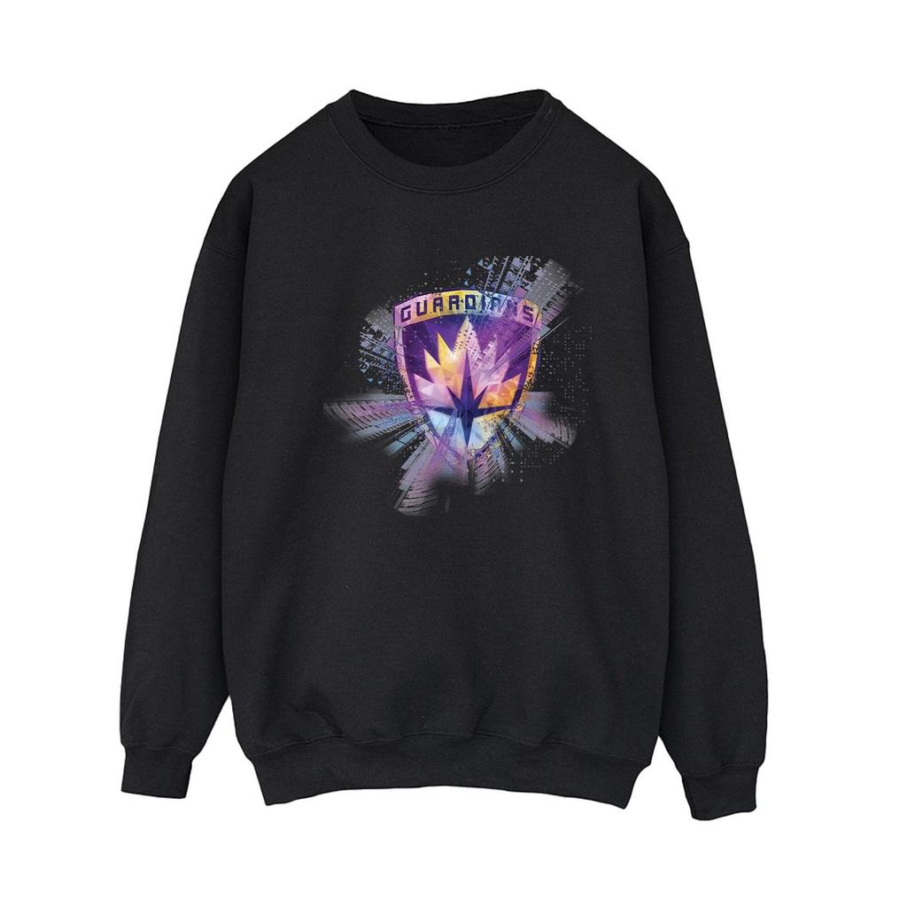 Marvel Womens/Ladies Guardians Of The Galaxy Abstract Star Lord Sweatshirt