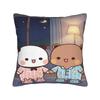 Pillow Case Cute Cartoon Bubu Dudu Square Pillow Cover Vintage Cushion Cover Design Pillowcases For Wedding Party Home Decor