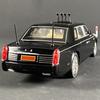 1:24 HONG QI L5 CA770 High End Cars Alloy Metal Diecast Model Car Sound And Light Pull Back Children Toy Cars Hobby Collectibles