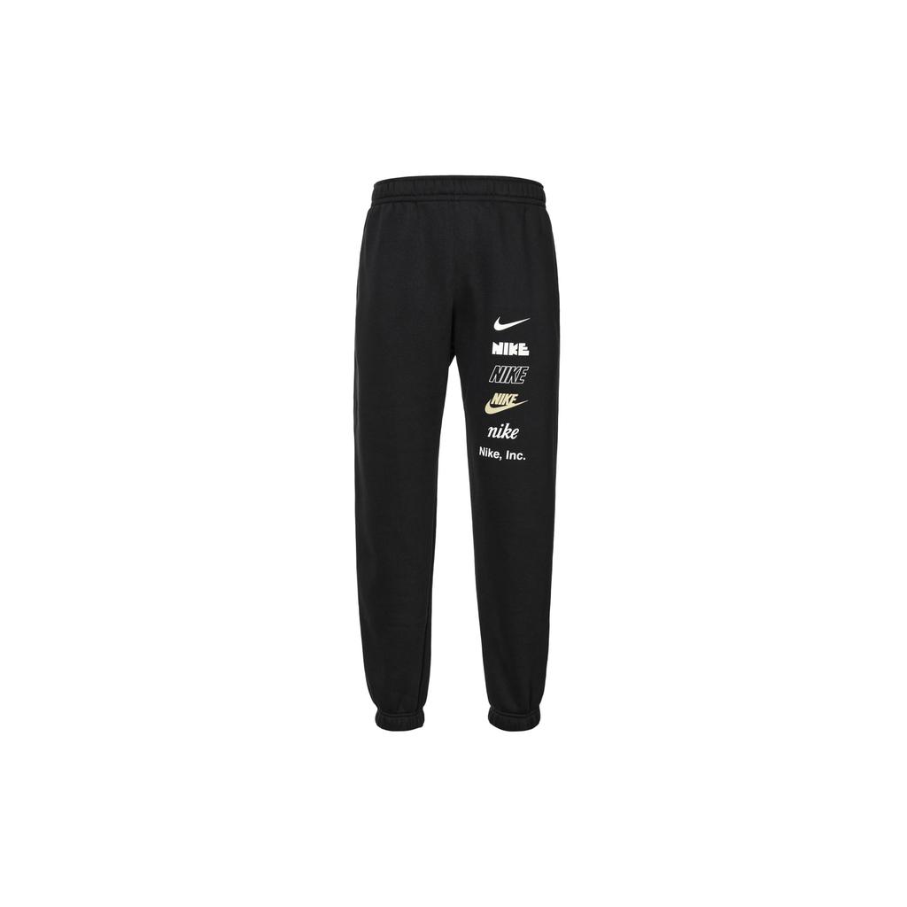 Nike Spodnie dresowe z dzianiny termicznej Męskie Spodnie Czarne DX0796-010