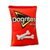 Creative Lifelike Snacks Plush Pillow Simulation Cat Dog Food Potato Chips Cookie Lifelike Food Snack Cushion Plushie Props Gift