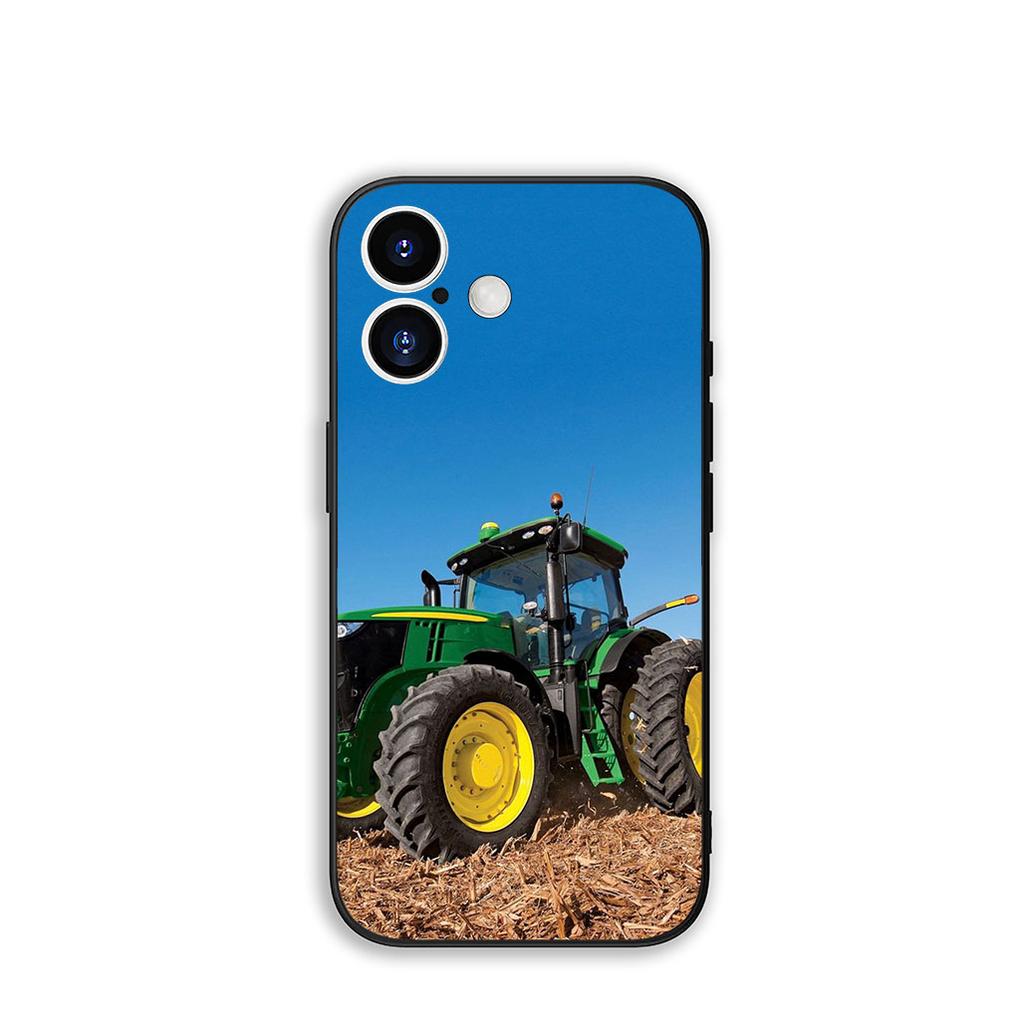 for Samsung Galaxy S25 S24 S22 S23 FE Ultra Plus A56 A05 A06 A15 A16 A55 S7 Edge Phone Cover Case Farms Vehicles Tractors Casing
