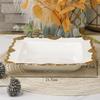 Ceramic Gold Edged Dining Plate Fish Plate Steak Plates Pasta Dish Fruit Dish Salad Bowl Soup Bowl Dessert Plates Coffee Cup Mug