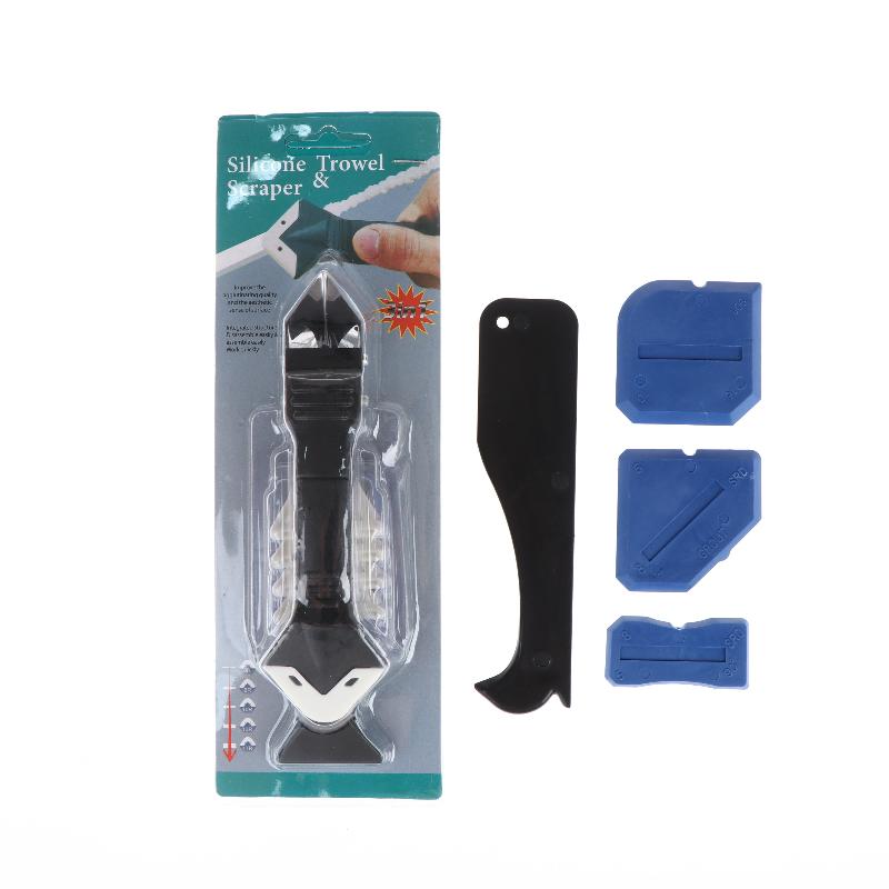 1Set Caulk Nozzle Applicator Silicone Scraper Sealant Caulking Smooth Remover Tools Kit Floor Caulk Finisher Grout Accessoriess