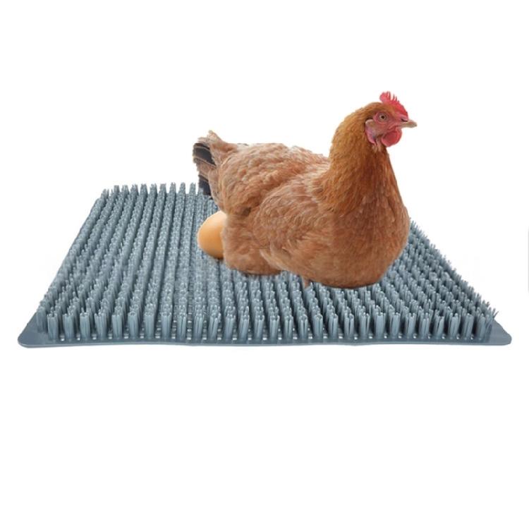 Eggs Laying Pad for Chicken Pack of 6 Plastic Nesting Mats Washable Reusable Poultry Backyard Nesting Essentail